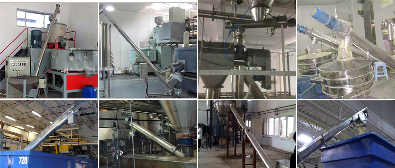 適宜輸送顆粒度較小和粉狀物料，不適宜輸送易變質(zhì)，黏性和易結(jié)塊的物料如：小麥，石墨顆粒，化肥，飼料，膨化食品，醫(yī)藥等。