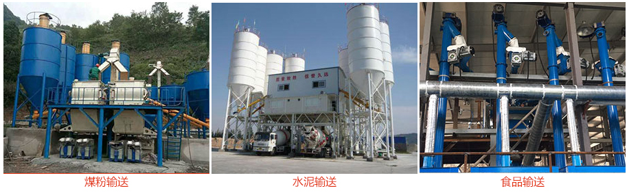 ls螺旋輸送機輸送煤粉，水泥，糧食等物料。